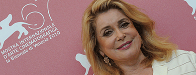 Catherine Deneuve en Venecia.| AFP/Alberto Pizzoli