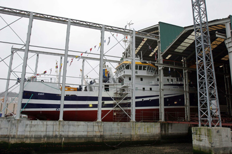 El barco estará operativo en diciembre. | Rosa González