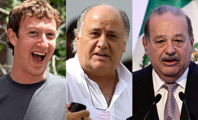Los protagonistas de la lista Forbes de 2011. | Eloy Gonzalo | Reuters