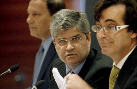 El presidente de Martinsa Fadesa, Fernando Martín (c), | Efe El presidente de Martinsa Fadesa, Fernando Martín (c), | Efe