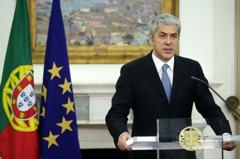 El primer ministro portugués saliente, José Sócrates. | Efe