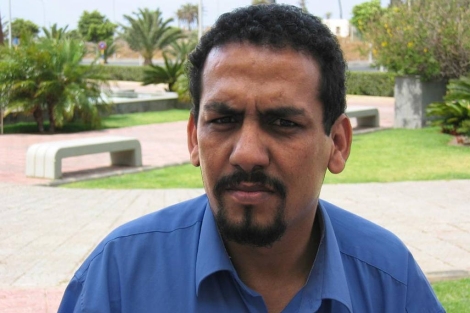 Uno de los activistas saharauis presos, Ali Salem Tamek.|