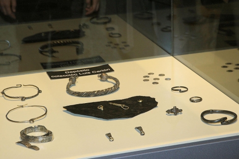 Algunas de las joyas que pueden verse en el Museo Arqueológico. | M. Brágimo