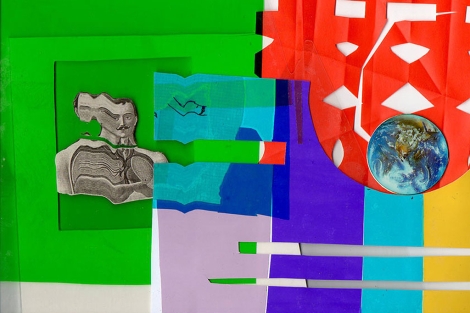 'Man on the fluor moon', arte mutante.