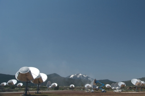 Antenas del Telescopio Allen, situado en California. | C. G. K.