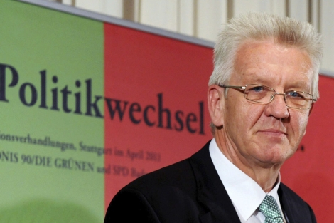 El líder de los Verdes y primer ministro de Baden-Württemberg, Winfried Kretschmann. | Efe