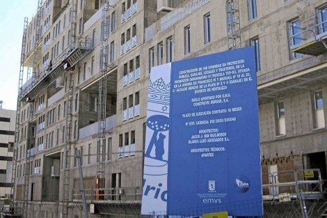 Pisos en construcción de la EMVS. | EL MUNDO