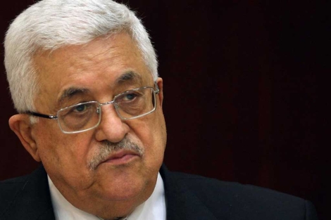 El presidente palestino, Abu Mazen. | Afp
