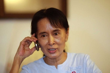 La líder opositora birmana y Premio Nobel de la Paz Aung San Suu Kyi. | Reuters