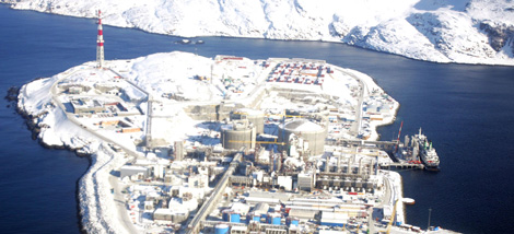Centro de extracción de gas de Snohvit, en Noruega. | Reuters