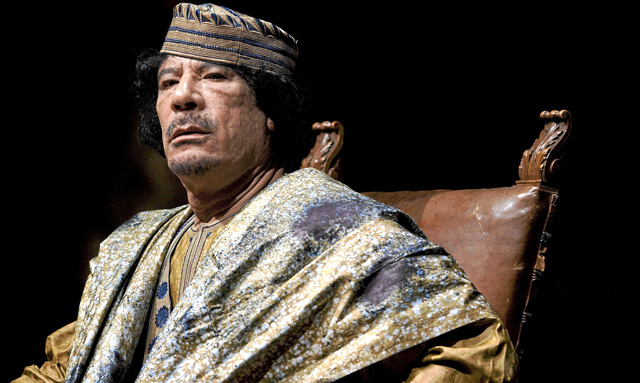 El líder libio, Muamar Gadafi. | Andrew Medichini
