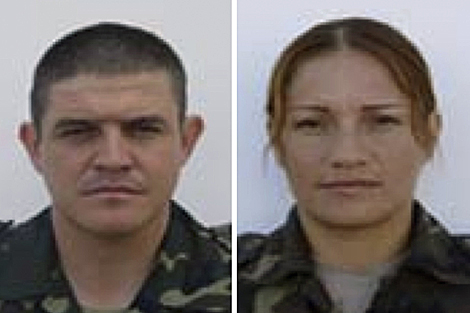 Los fallecidos, Manuel Argudin Perrino y Niyireth Pineda Marín. | Defensa