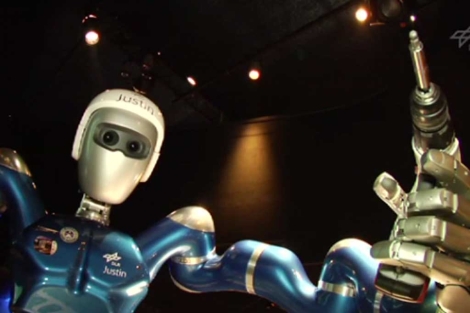 Recreación del aspecto que tendrá el robot humanoide. | Agencia Espacial Europea (ESA).