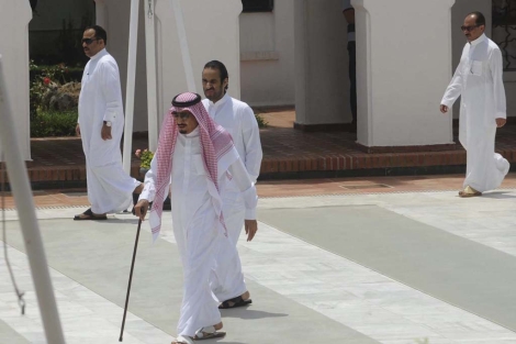 El príncipe Salman Bin Abdulaziz Al-Saud en Marbella. | Efe El príncipe Salman Bin Abdulaziz Al-Saud en Marbella. | Efe