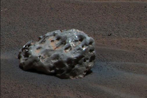 Meteorito procedente de Marte.| NASA