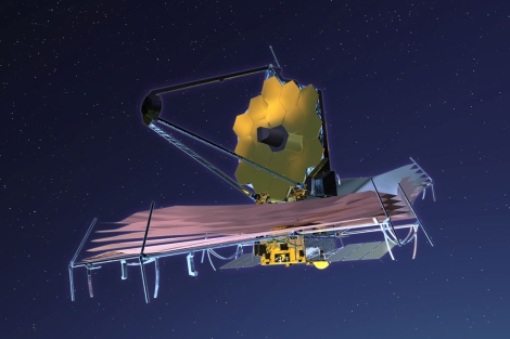 Diseño del futuro telescopio espacial 'James Webb'.|NASA