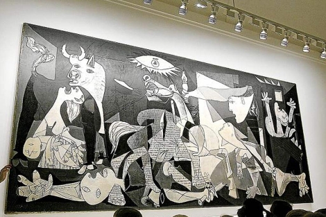 Imagen del 'Guernica' en el Reina Sofía. | Alberto Di Lloli