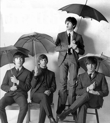 The Beatles en una imagen de 1965.