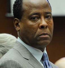 Conrad Murray durante el juicio. | AP
