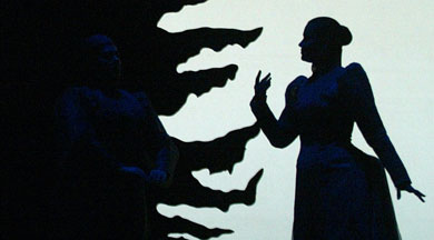 Ensayo de una ópera con sombras chinas.| Antonio Heredia.