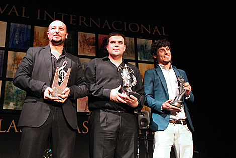 Óscar Manuel Gómez Calatayud, Ricardo Fernández del Moral y Jesús Carmona Moreno. Óscar Manuel Gómez Calatayud, Ricardo Fernández del Moral y Jesús Carmona Moreno.