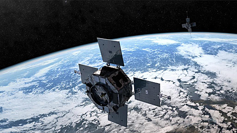 Recreación artística de la misión. | NASA