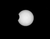 Eclipse captado por el Curiosity. | NASA