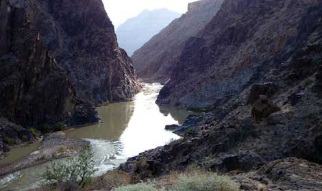 Vista del río Colorado en la zona occidental del Gran Cañón. | Rebecca Flowers Vista del río Colorado en la zona occidental del Gran Cañón. | Rebecca Flowers