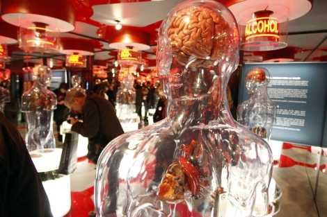 Exposición sobre drogas en el Cosmocaixa de Alcobendas. | Diego Sinova