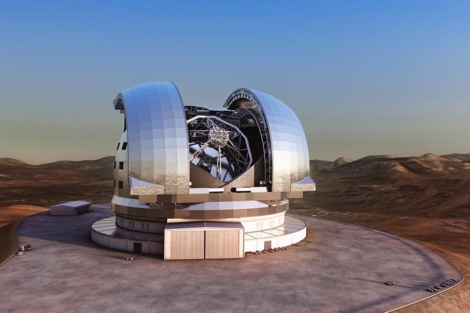 Figuración del Telescopio Europeo Extremadamente Grande en Chile. | ESO