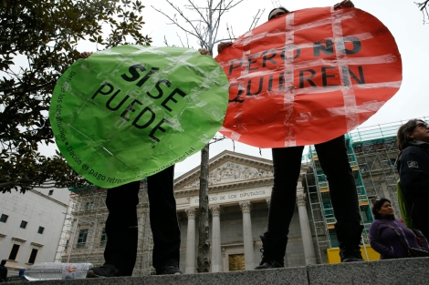 Gallardón garantiza que cambiará la ley de desahucios para adaptarla a la europea