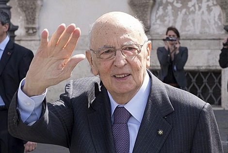 Giorgio Napolitano. | Reuters