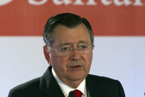 Alfredo Sáenz, ex consejero delegado del Santander. | Reuters