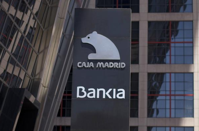 Logo de Bankia en su sede de Madrid. | Reuters