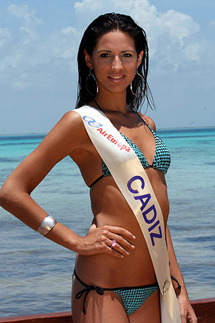 Desirée Panal en Miss España 2009.