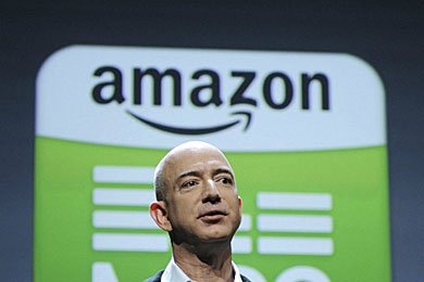 Jeff Bezos, fundador de Amazon, durante una conferencia. | Efe