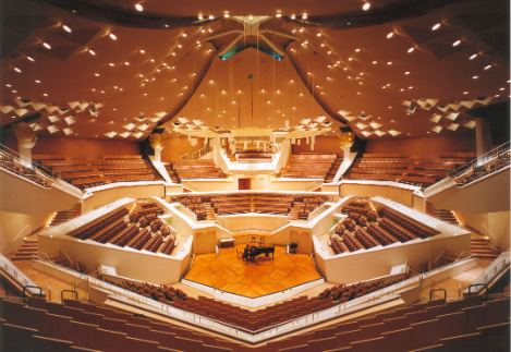 Vista interior de la sala principal de la Philharmonie de Berlín. | EL MUNDO