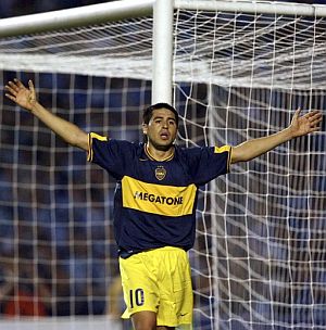 Riquelme goles a equipos Brasileños ... Riquelme goles a equipos Brasileños ...