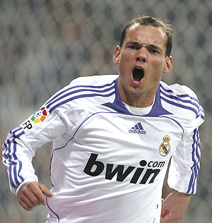Wesley Sneijder Real Madrid Photo