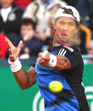 Verdasco, durante el Masters de Roma. (Foto: AP)