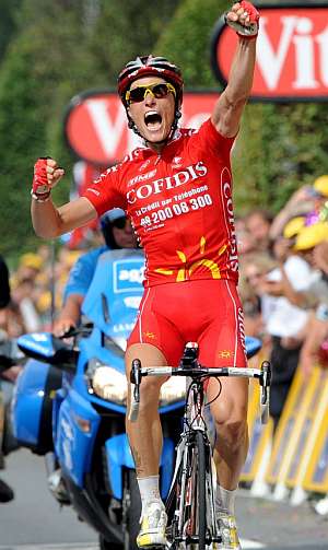 Sylvain Chavanel, cumpli&oacute; su sue&ntilde;o.