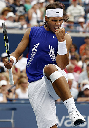 Nadal celebra su victoria. (Foto: REUTERS)