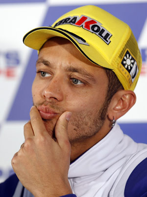 Valentino Rossi. (Foto: AP).