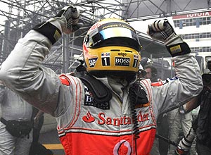 Hamilton. (REUTERS)