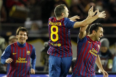 Messi encabeza el once ideal español Messi encabeza el once ideal español