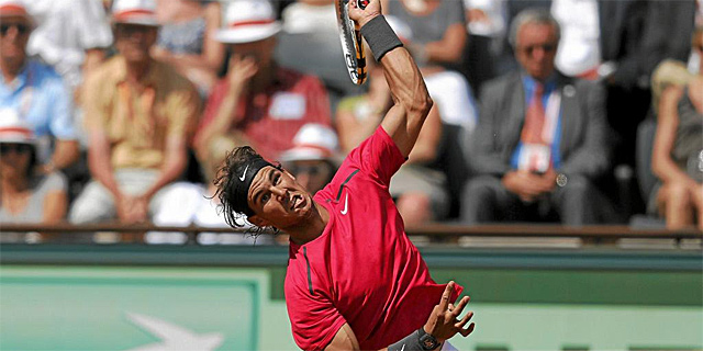 Nadal, este año camino del triunfo en Roland Garros. | Afp