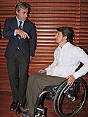 Carlos Sainz e Isidre Esteve (Foto: Gustavo Cuevas)