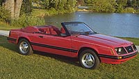 Ford Mustang de 1983.