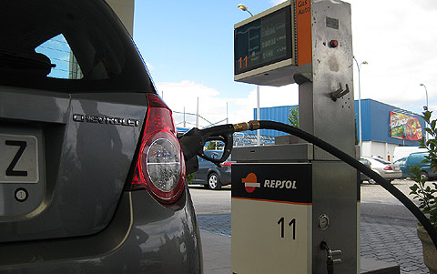 El gasto de la gasolina del inyector de los floreros 2107