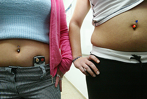 J&oacute;venes adolescentes. (Foto: Antonio Heredia)